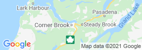 Corner Brook map